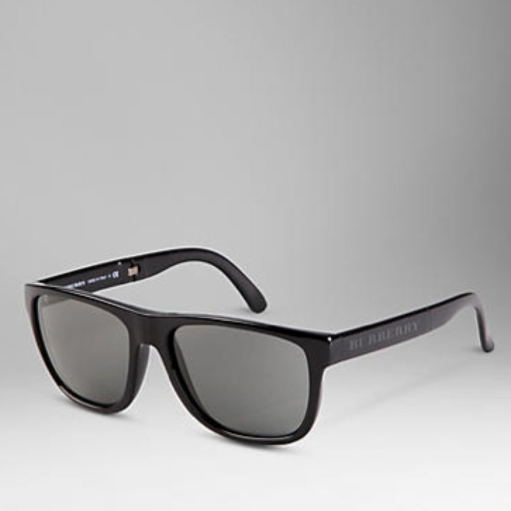 Burberry Folding Rectangular Frame Sunglasses